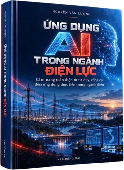 Bìa sách Ứng dụng AI trong ngành điện lực